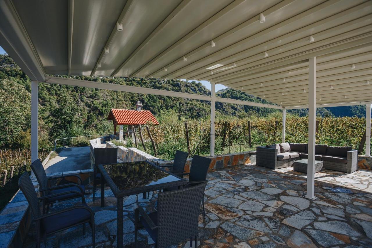 Eco Winery Lipovac Apartments 采蒂涅 外观 照片